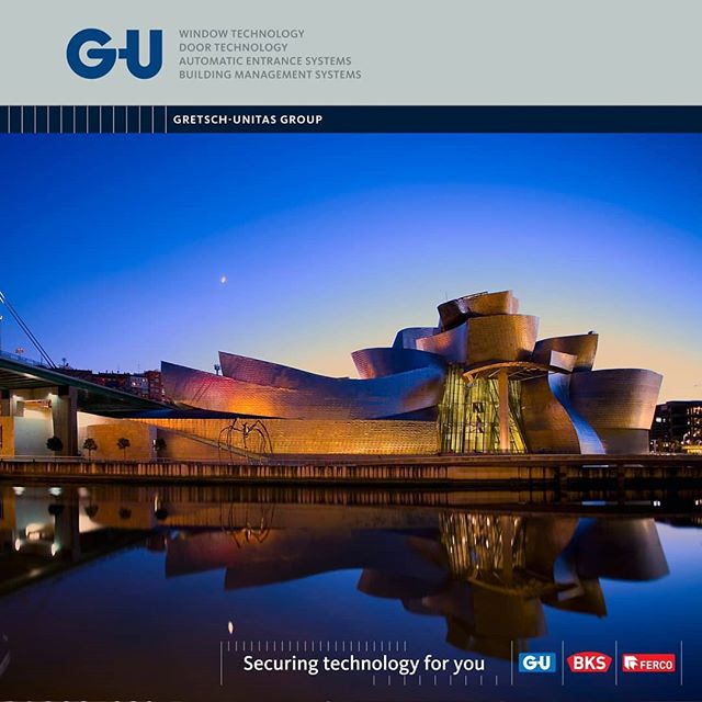 GU Reference :
Guggenheim Museum, Bilbao, Spain#ventus#gu#gretschunitas#windows#dooraccessories#hardware#lift_slide#luxury #پرسان_صنعت#پنجره #آلومینیومی#لیفت_اسلاید# پرسان_صنعت_آریا#یراق
#فولکس_واگنی #یراق_آلات